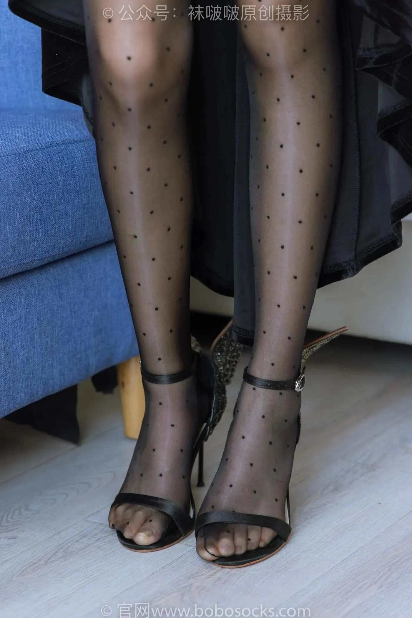 [BoBoSocks袜啵啵]NO.175 小甜豆-高跟鞋、黑丝 脚尖透明款 [140P]插图4
